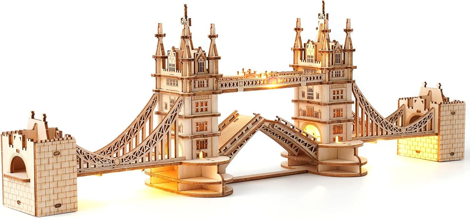Puente de madera 3D - Starmarkets