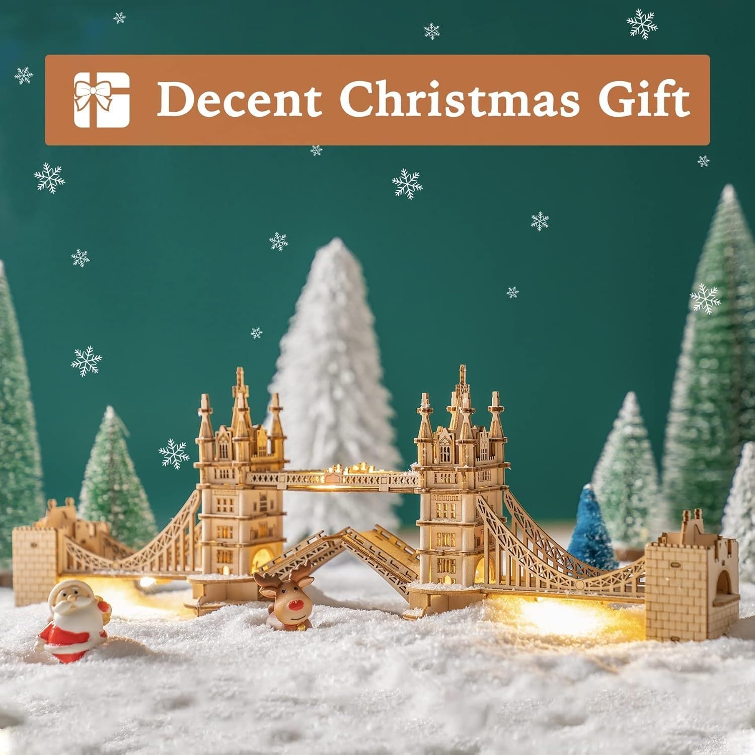 Puente de madera 3D - Starmarkets